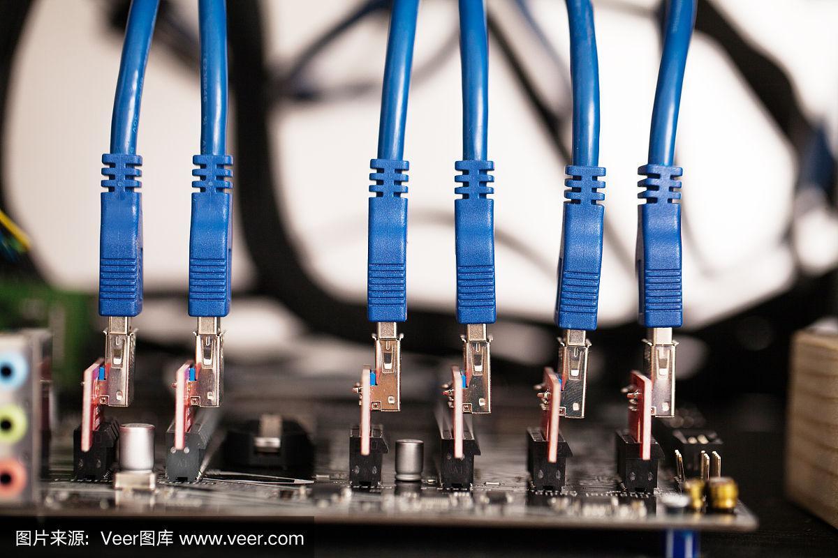Advanced cryptocurrency mining rig operating in a green-powered facility