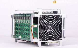 A custom-built mining rig with multiple GPUs, optimized for Ethereum mining